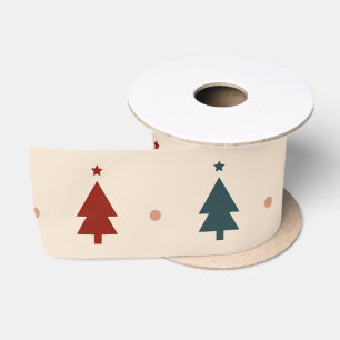 Ruban En Satin Arbre de Noël Boho