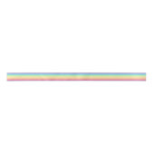 Ruban En Satin Arc-en-ciel en pastel Ombre (Devant)