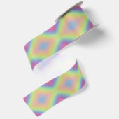 Ruban En Satin Arc-en-ciel pastel (Dos)