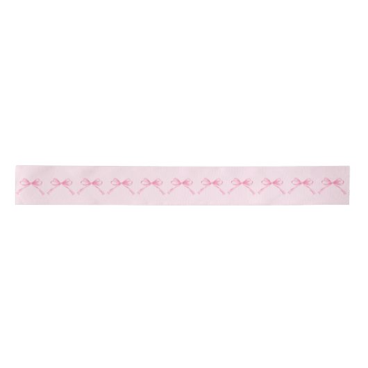 Ruban En Satin Arc rose (Devant)