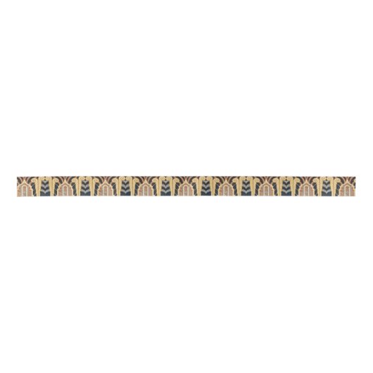 Ruban En Satin Architecture Art Déco Classique Spiral Arch Swirl (Devant)