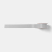 Ruban En Satin Argent couleur solide cool (Devant)