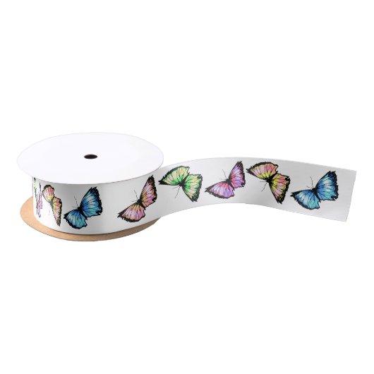Ruban En Satin "Arlequin" (bande) (Bobine)