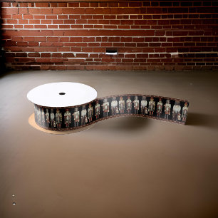 Ruban En Satin Armée impériale des cétacés   Papier d'enrobage