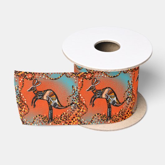 RUBAN EN SATIN ART AUSTRALIE (Bobine)