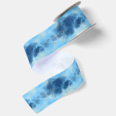 Ruban En Satin art Blue Cloud (Dos)