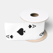Ruban En Satin As de poker (Bobine)