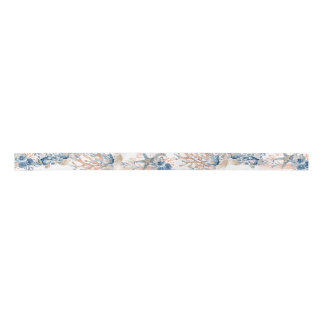 Ruban En Satin Au bord de la mer Dusty Blue Oceanside Ribbon