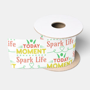 Ruban En Satin Aujourd'hui Moment, Sac fourre-tout Spark Life