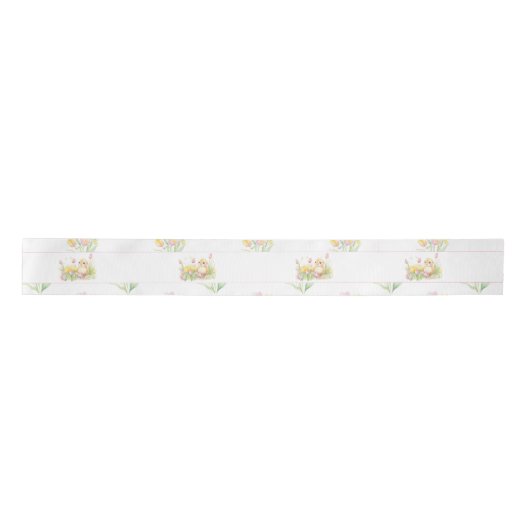 Ruban En Satin Baby shower de poussette de printemps (Devant)