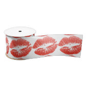 Ruban En Satin Baiser Lèvres rouges Thunder_Cove (Bobine)