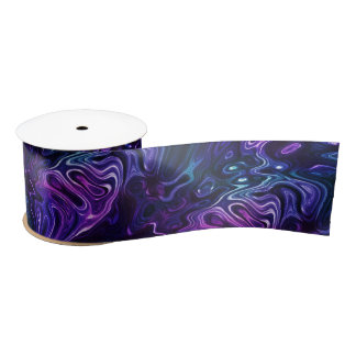 Ruban En Satin baku whisper - dark marble :