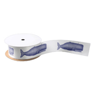 Ruban En Satin Baleine stylisée du XIXe siècle de style vintage #