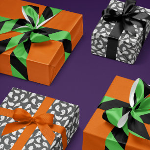 Ruban En Satin Bande large noire et verte de chaux