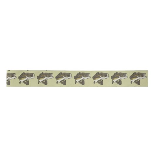 Ruban En Satin Basse de large ouverture (Devant)