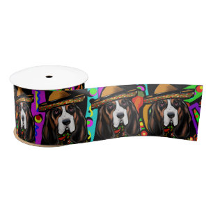 Ruban En Satin Basset hound