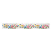 Ruban En Satin Beau affichage Floral (Devant)
