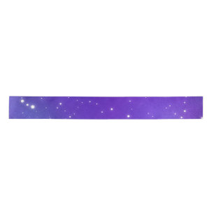 Ruban En Satin Beau violet étoile Sky Galaxy Art