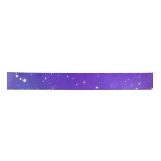 Ruban En Satin Beau violet étoile Sky Galaxy Art (Devant)