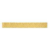 Ruban En Satin Bee Buzzing Honey Bees mignonne (Devant)