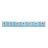 Ruban En Satin Bee on Daisy Alaskan Summer Nature (Devant)