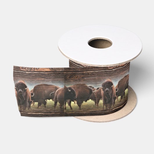Ruban En Satin Belle Trousse De Buffalo (Bobine)