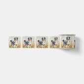 Ruban En Satin Berger Australien Merle Queue Longue (Devant)