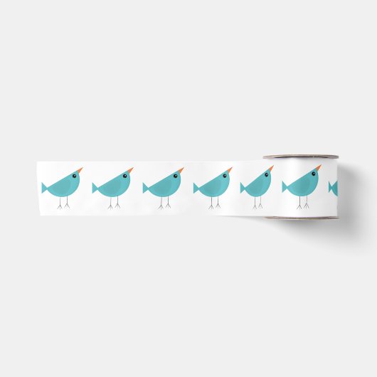Ruban En Satin Birdy (Devant)