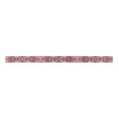 Ruban En Satin Black Gray Pink White Modern Geometric Abstract (Devant)