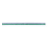 Ruban En Satin Bleu, Argent et Vert (Devant)