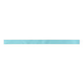 Ruban En Satin Bleu blanc et Turquoise (Devant)