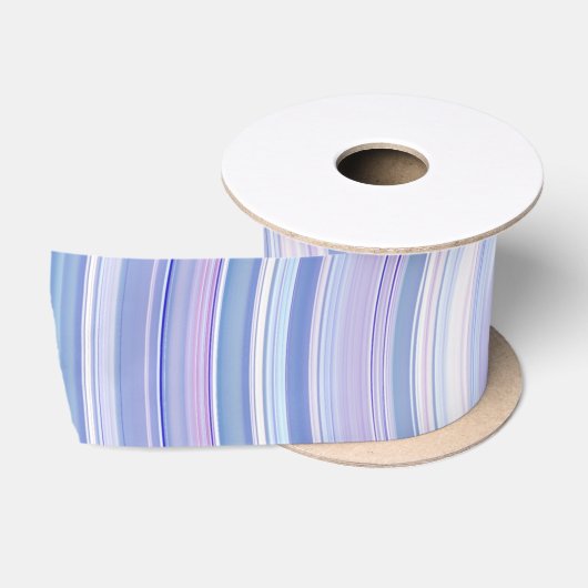 Ruban En Satin Bleu et rose (Bobine)