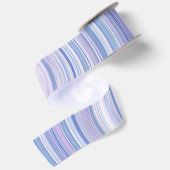Ruban En Satin Bleu et rose (Dos)