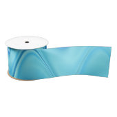 Ruban En Satin Bleu foncé Abstrait (Bobine)