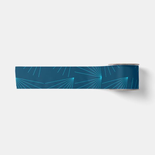Ruban En Satin Bleu, moderne, simple concept de célébration de la (Devant)