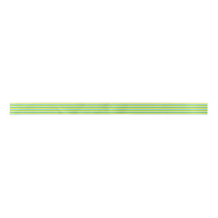 Ruban En Satin Bleu pâle, vert d'eau et jaune