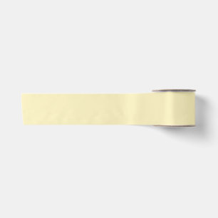 Ruban En Satin Blond Couleur Uni