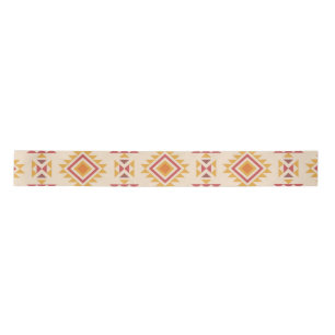 Ruban En Satin Boho Aztec Mousse