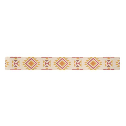 Ruban En Satin Boho Aztec Mousse (Devant)