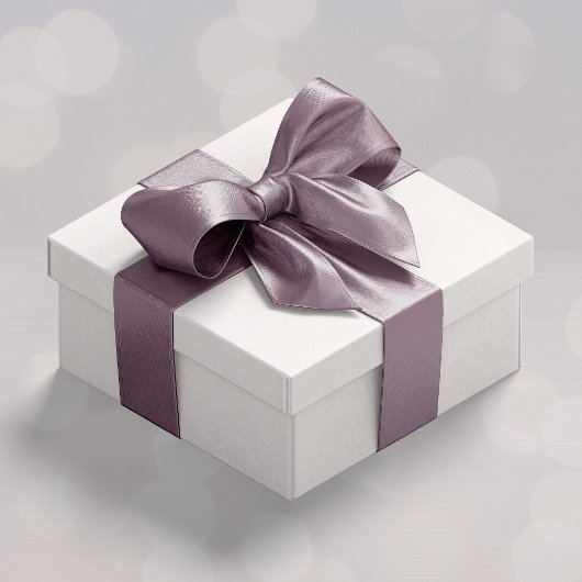 Ruban En Satin Boho Dusty Purple 7F6271 