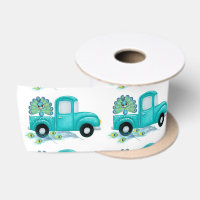 Boho Peacock Feathers Baby shower Vintage Camion