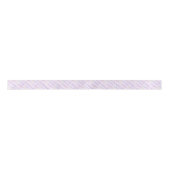 Ruban En Satin Boho perles plumes aquarelle art ruban violet (Devant)