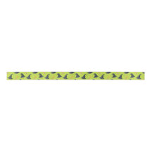 Bon rose et vert Witchy Satin Ribbon