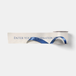 Ruban En Satin Bonne année avec un style de rubans métalliques él
