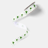 Ruban En Satin Bonne Saint Patrick's Day (Dos)