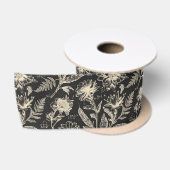 Ruban En Satin Botaniques Vintage (Bobine)