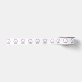 Ruban En Satin Bougies violettes (Devant)