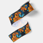 Ruban En Satin Bouquet tropical (Dos)