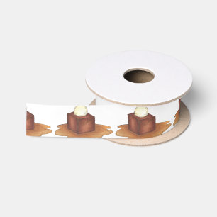 Ruban En Satin Britanniques Sticky Toffee Pudding Food Dessert Fo