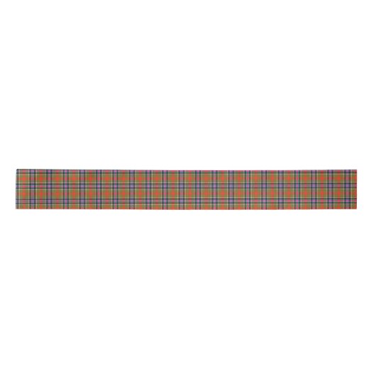 Ruban En Satin Bruce de Kinnaird Ancient Tartan Plaid Motif (Devant)